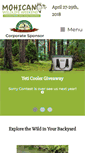 Mobile Screenshot of mohicanwildlifeweekend.com